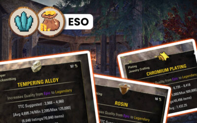 Best materials to farm in ESO 2025 | Part 01