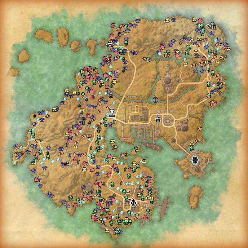 Map of Stros M'Kai – ESO Map of Stros M'Kai – ESO