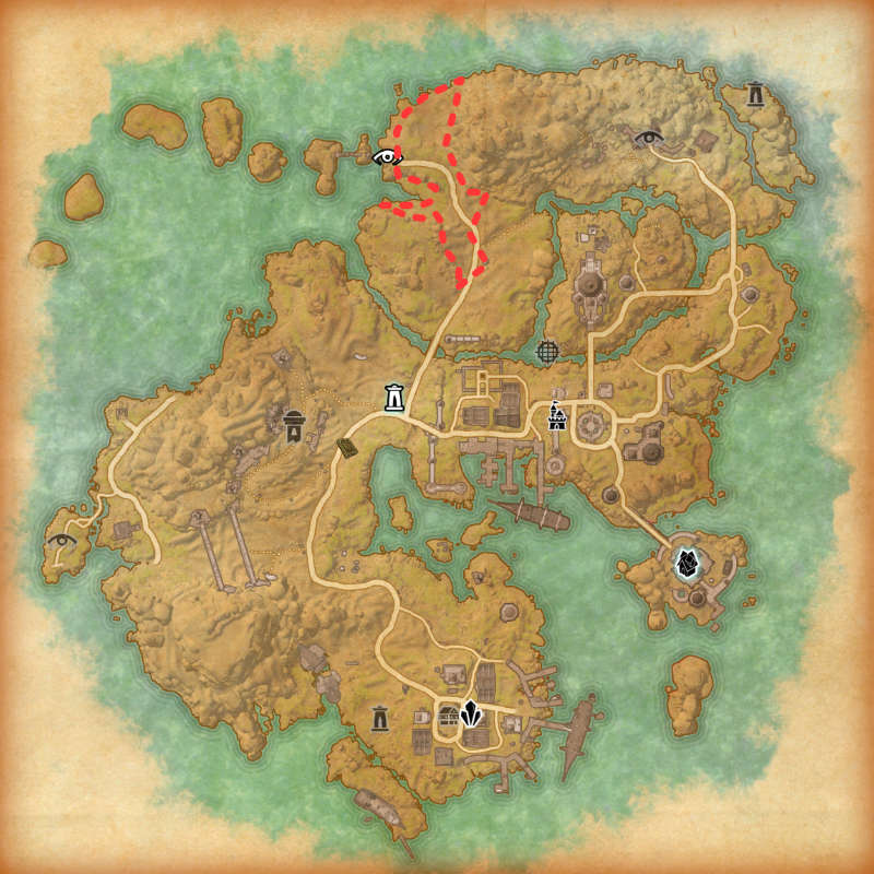Map of Stros M'Kai – ESO Map of Stros M'Kai – ESO