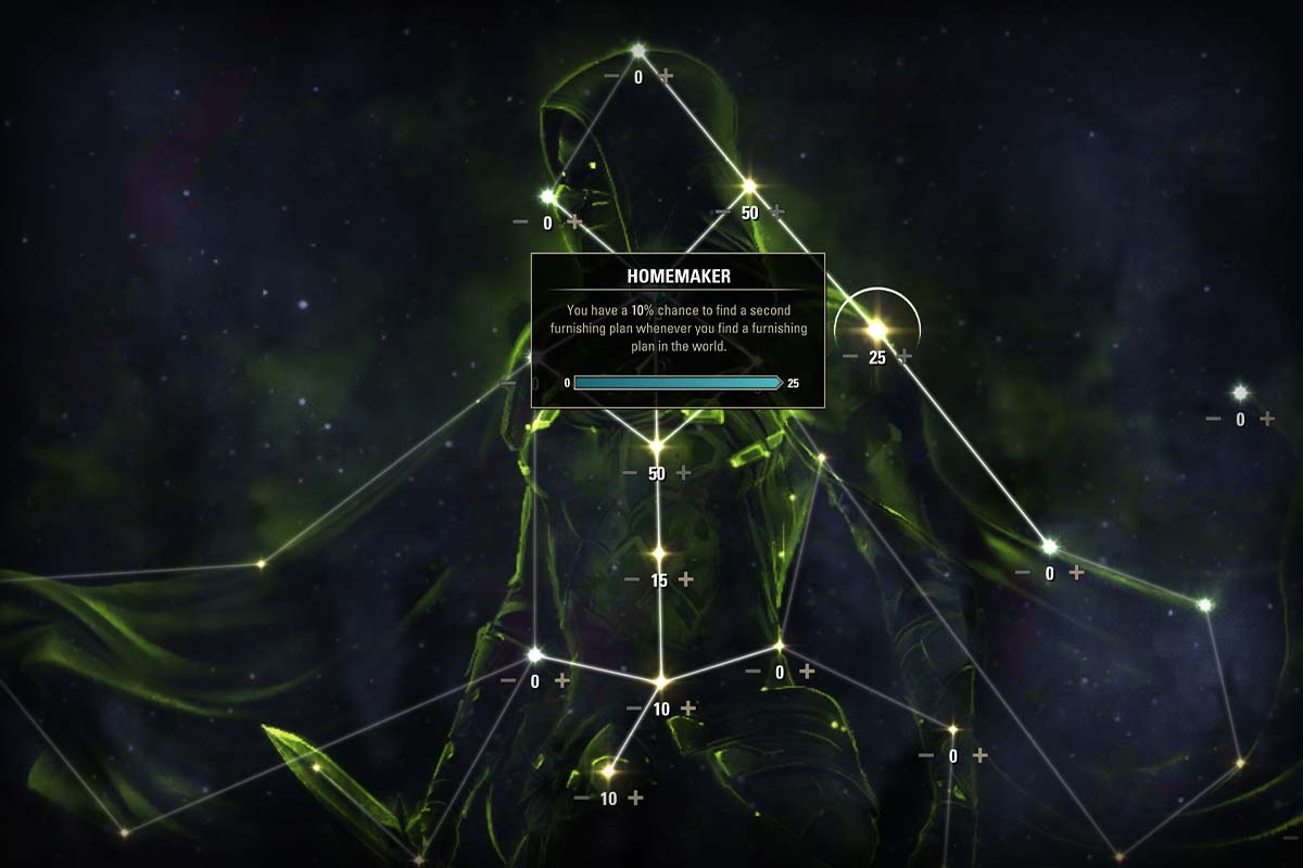 ESO Craft Tree Preview – Homemaker ESO Craft Tree Preview – Homemaker Champion Point node